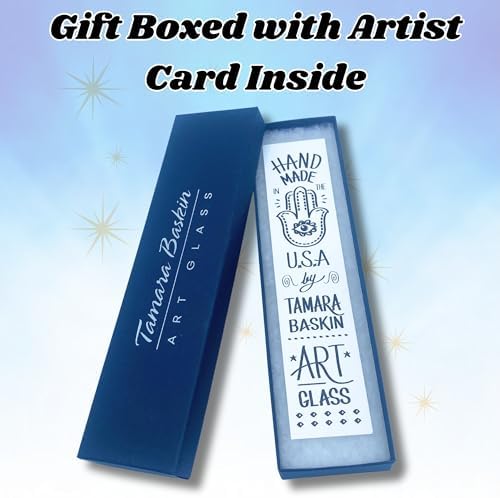 Tamara Baskin Art Glass Graphic Music Mezuzah