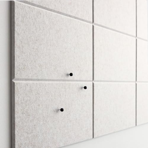 Large Cork Board Pack of 24 - Black Felt Board Alternative