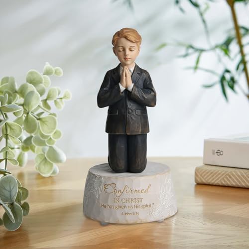 Grace4Joy Music Box Figurines Confirmation Religious Gifts
