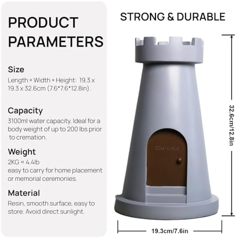Miss-u-Alr Lighthouse Urn for Human Ashes