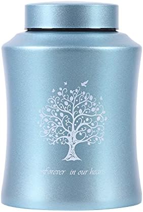 Tree of Life Urns for Human Ashes - Blue Finish 160 Cubic Inches