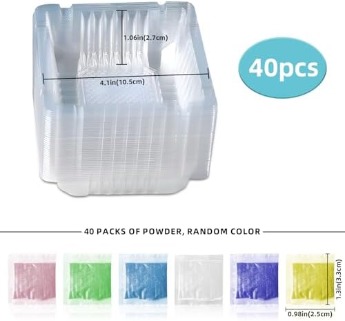 40 Pack Disposable Ashtrays with Scented Sand
