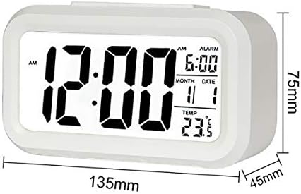 TXY LED Digital Alarm Clock with Calendar and Night Light