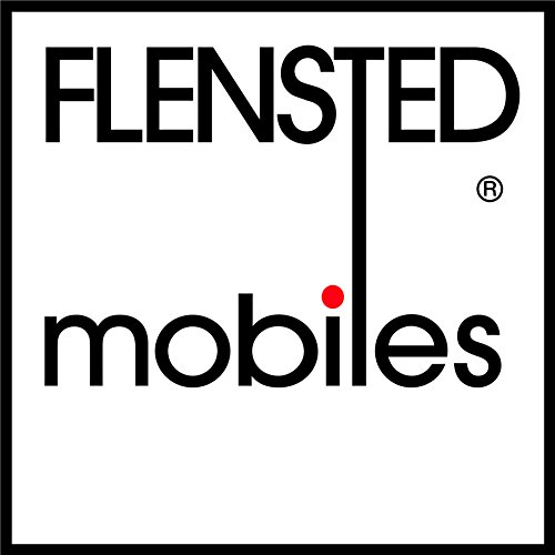 Flensted Turning Leaves Mobile - 32 Inches BlackRed