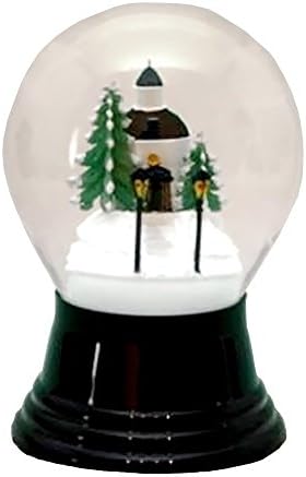 Perzy Small Austrian Church Snow Globe 3x5 Inch