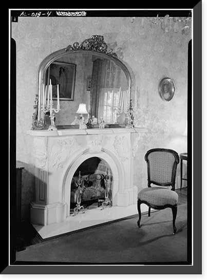 Historic Framed Print of Macy-Adams House