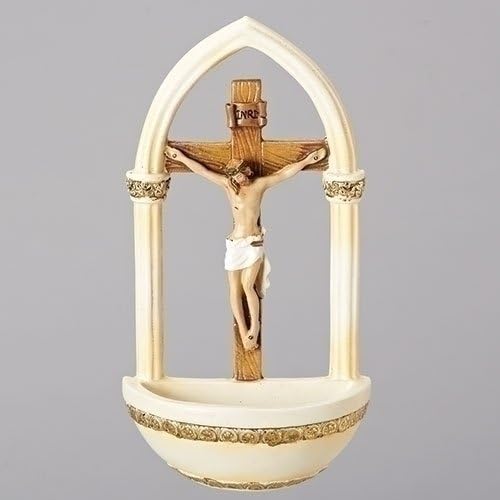 Roman Crucifix Jesus Florentine Style Wall Decor