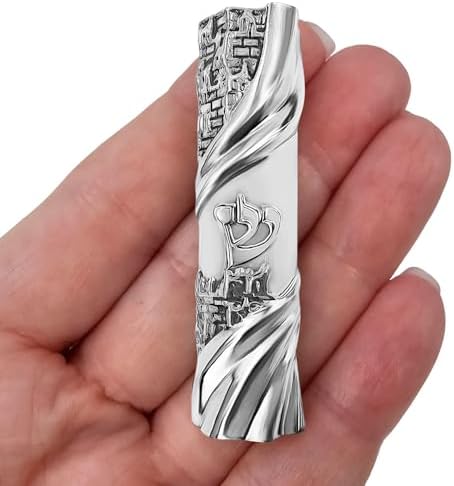 Talisman4u Protection Car Mezuzah with Travelers Prayer Scroll