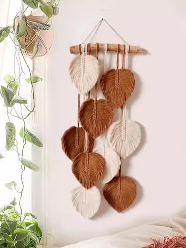 Macrame Curtains for Doorway and Wall Decoration
