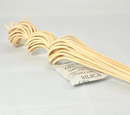Ougual Wavy Reed Diffuser Sticks 20 Pieces