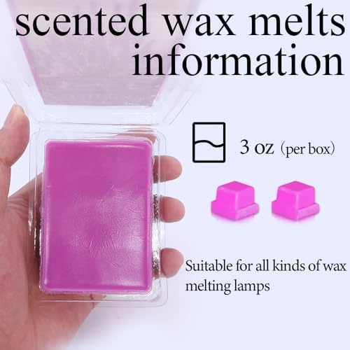 Scented Wax Melts 8 Pack with 8 Unique Fragrances