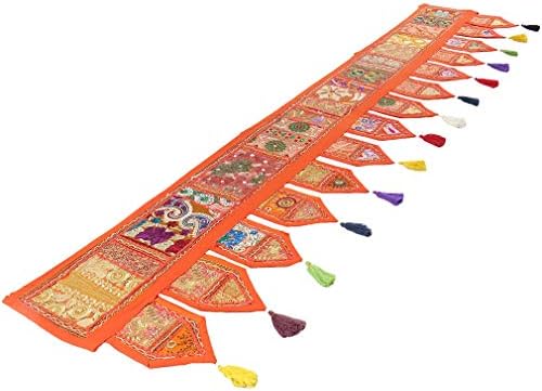 Eyes of India Bohemian Valance 14x78 Inch Handmade Decor