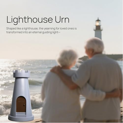 Miss-u-Alr Lighthouse Urn for Human Ashes
