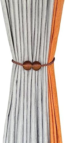 Melaluxe 6 Pack Magnetic Curtain Holdbacks