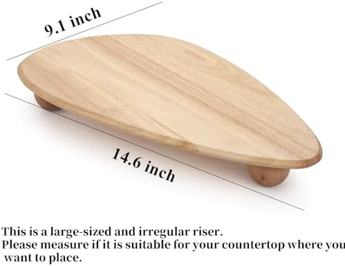 Wooden Display Riser Stand for Decor and Candles