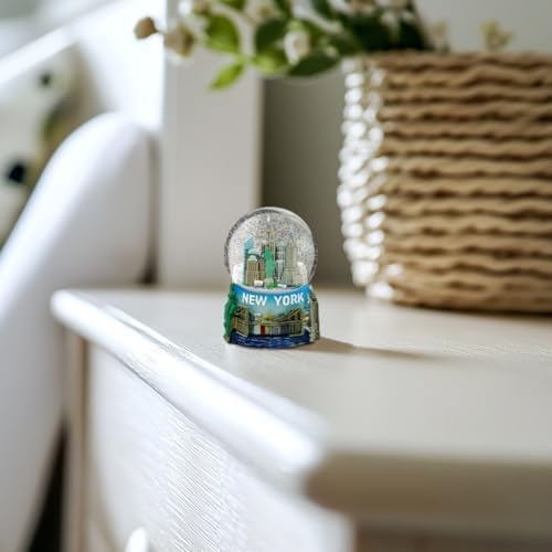 Mini New York City Snow Globe with Statue of Liberty
