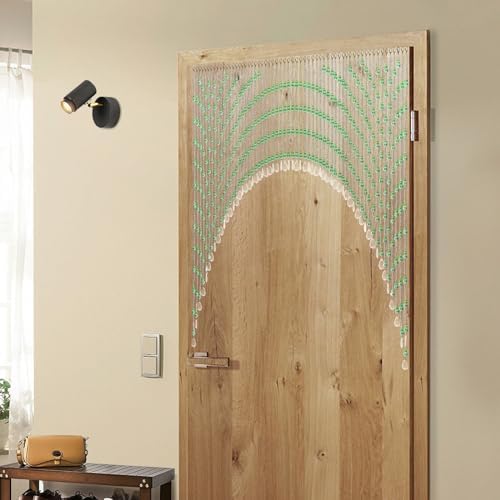 60 Strings Clear Crystal Beaded Curtain for Doorways