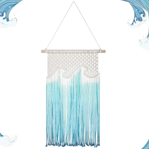 Bucherry Beach Macrame Wall Hanging Tassel Decor