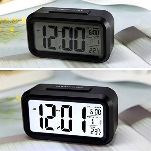 TXY LED Digital Alarm Clock with Calendar and Night Light