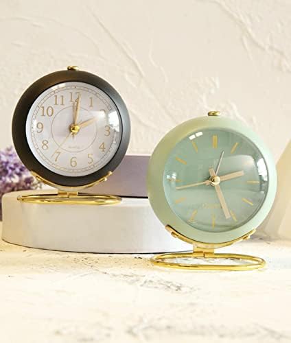 SHISEDECO Classic Tabletop Alarm Clock with Night Light