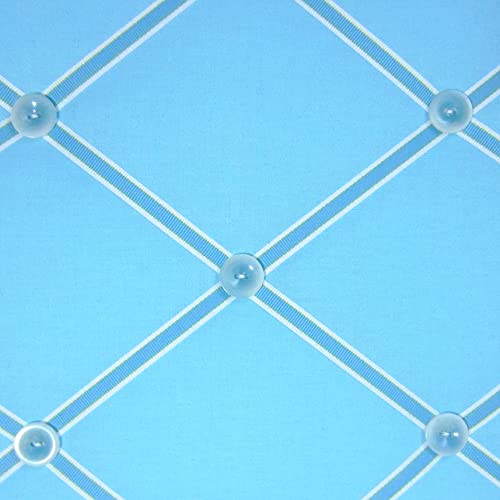 11x14 Bahama Blue Turquoise French Memory Board Bow Board