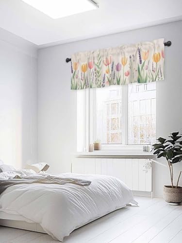 Spring Floral Valances for Windows 42 x 12