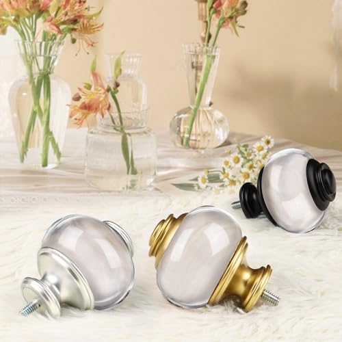 USFOOK Gold Telescoping Curtain Rods 32-58 Inch