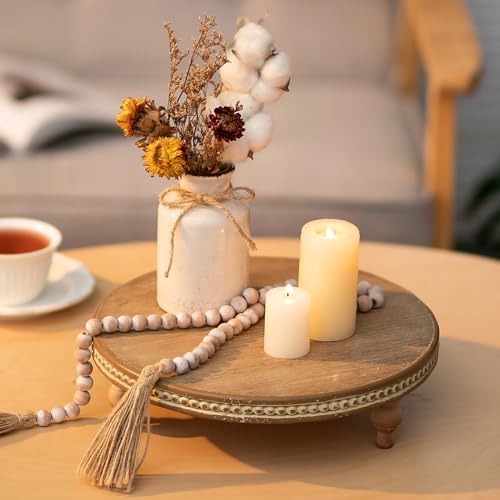 Hanobe Round Decorative Tray Stand