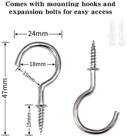 BEL AVENIR Curtain Rope Tiebacks 4 Pack White