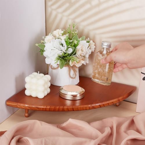 Fingerinspire Wood Corner Shelf 118x118x118