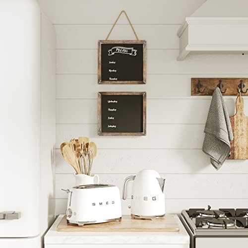 Barnyard Designs Magnetic Hanging Chalkboard Sign 2 Pack