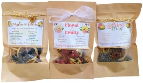 Springtime Simmer Potpourri Variety Pack - 3 Blends