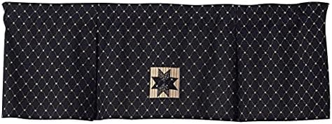 Park Designs Carrington Valance 45x15 Lined Pleated