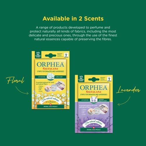 Orphea Scented Sheets for Drawers and Closets Floral 1 Pack