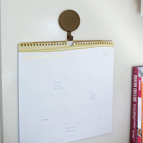 Haute Decor Magnetic Hanger 1 Pack Matte Brown