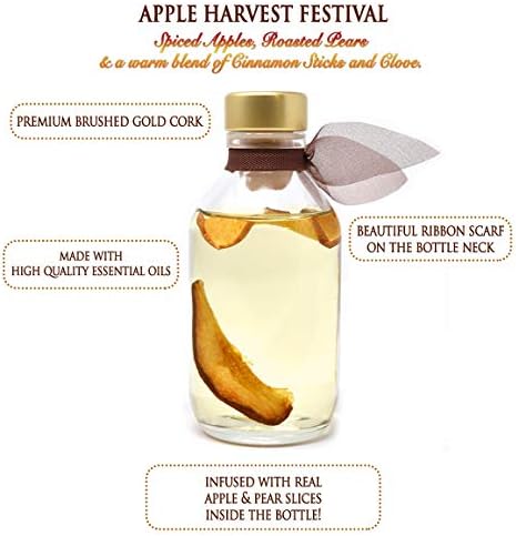 LOVSPA Apple Harvest Reed Diffuser Set