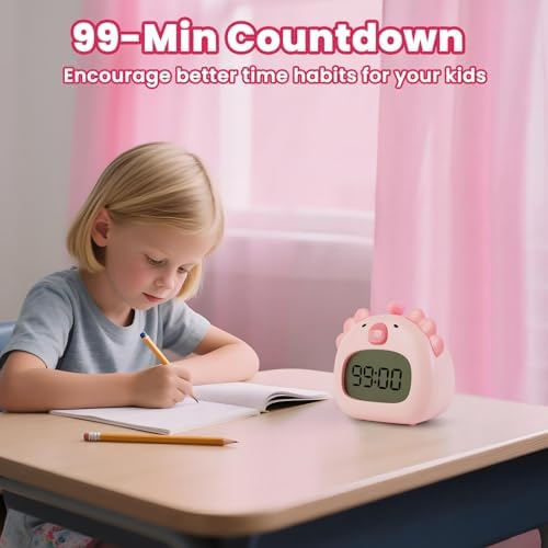 Axolotl Alarm Clock with Night Light for Kids