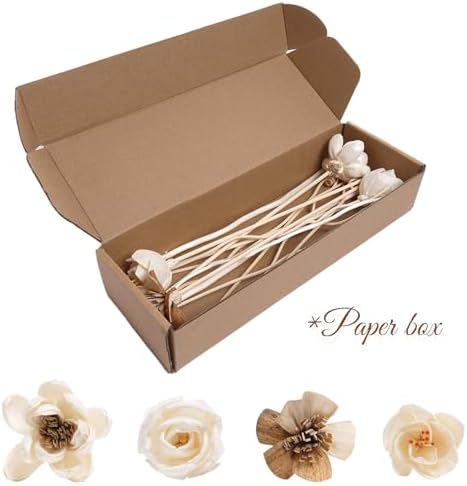 14Pcs Natural Rattan Reed Diffuser Sticks Set