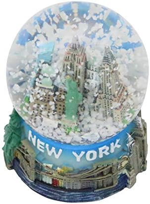 Mini New York City Snow Globe with Statue of Liberty