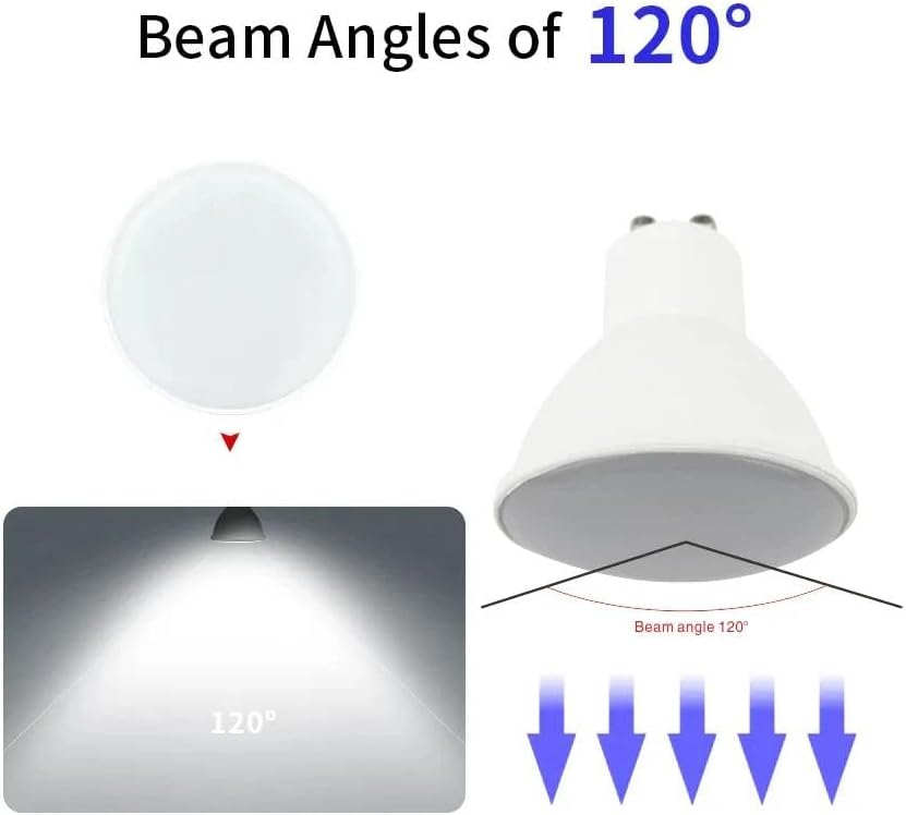 6PCS GU10 LED Bulb Light 220V Home Lighting