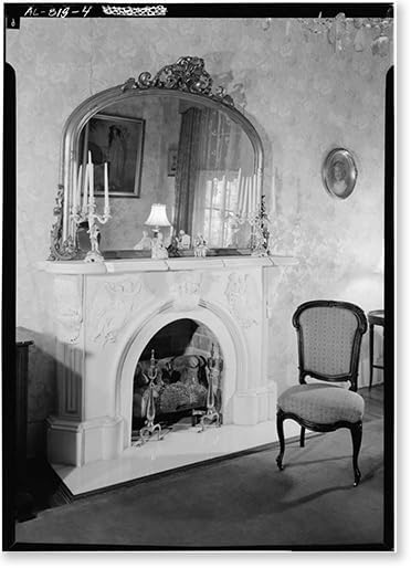 Historic Framed Print of Macy-Adams House