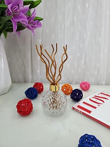 11 Inch Wavy Rattan Diffuser Sticks 50PCS Natural Aroma Replacement