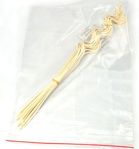 Ougual Wavy Reed Diffuser Sticks 20 Pieces