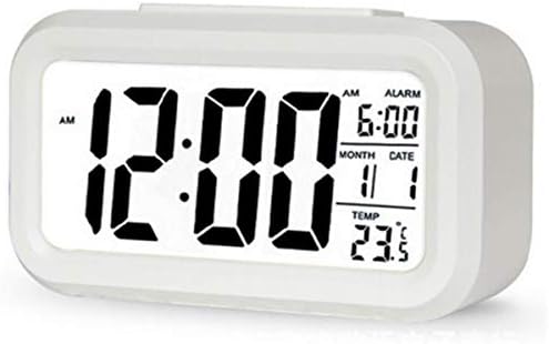 TXY LED Digital Alarm Clock with Calendar and Night Light