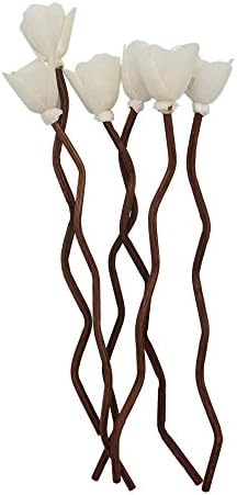 30Pcs Premium Brown Wavy Rattan Diffuser Sticks