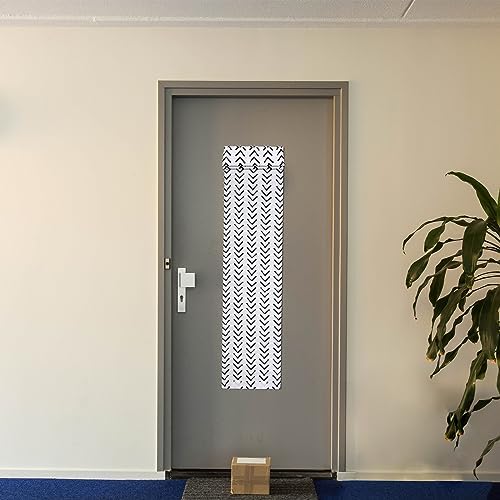 Leinuosen Classroom Door Window Curtains Blackout Shades 8x36 Inches