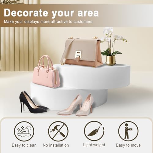 Jueraori 236x59in Round Display Pedestal Stand