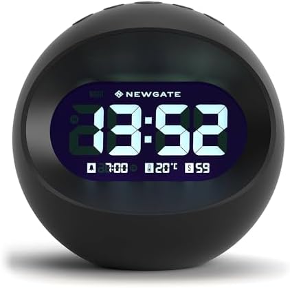 NEWGATE Centre of The Earth Alarm Clock with Retro Design