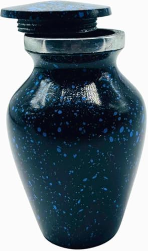 Mini Marble Cremation Urn with Velvet Box 3 Inch