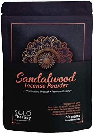 Sandalwood Incense Powder 50g Premium Natural